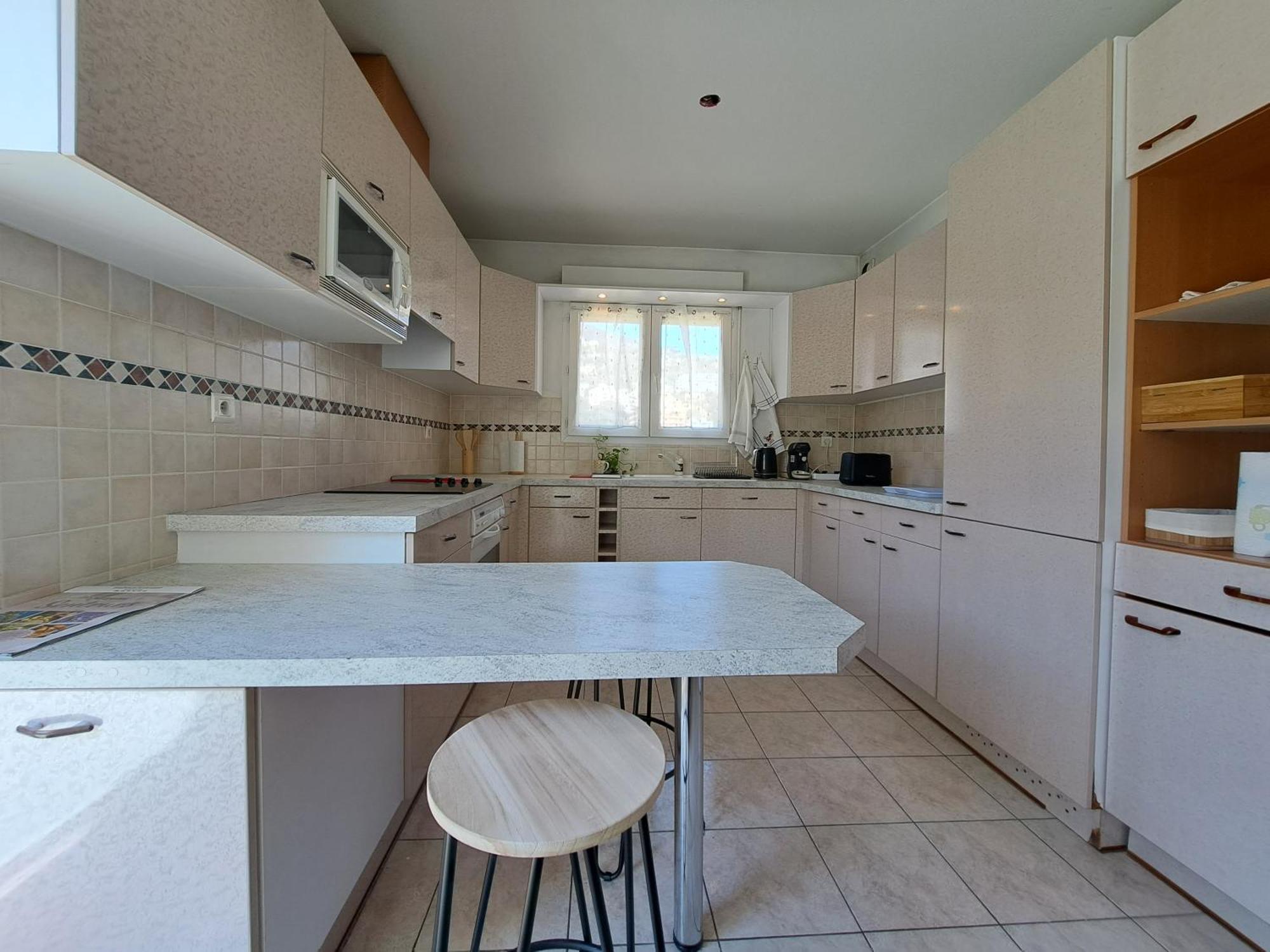 בסטיה Grand T2 Proche Centre Ville, Vue Mer Et Montagne מראה חיצוני תמונה