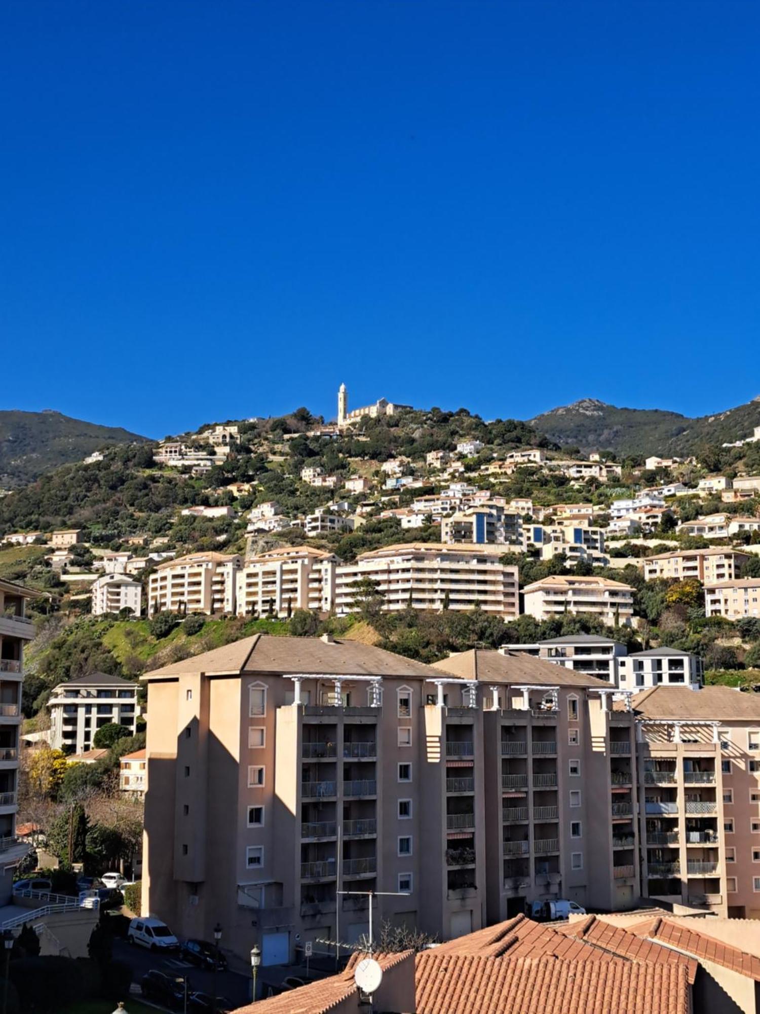 בסטיה Grand T2 Proche Centre Ville, Vue Mer Et Montagne מראה חיצוני תמונה
